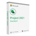 Microsoft® Project Standard 2021 | One-Time Purchase – Lifetime Validity